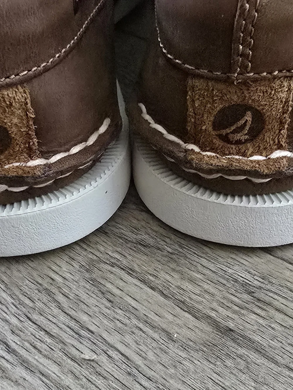 Sperry Brown Leather Two-Eye Classic Boat Shoes